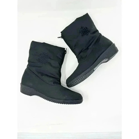 Canada Toe Warmers Shoes - Toe Warmers Canada Boots Black Warm Snow Zip Up, Size 9 Winter women’s